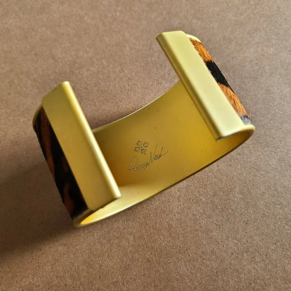 Gold Cuff Bracelet - Picture 3 of 7